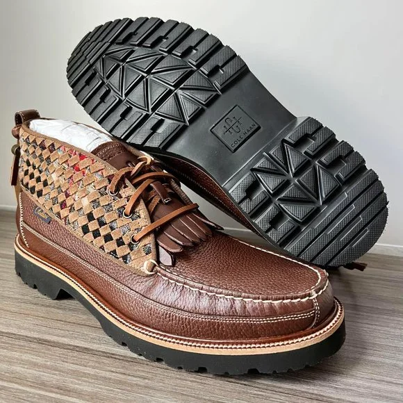 Cole Haan X Pendleton American Classics Chukka, Chestnut/Acadia Plaid/Cavia Cole Haan X Pendleton American Classics Chukka, Chestnut&frasl;Acadia